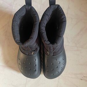 CROCS Kids Black Boots